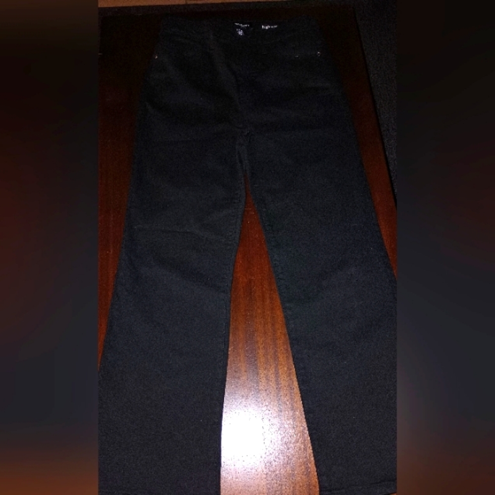 Black Bebe Jean High Rise